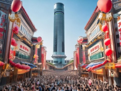 八里街瑞锦商贸城正式开业，商贸新地标助力区域经济腾飞