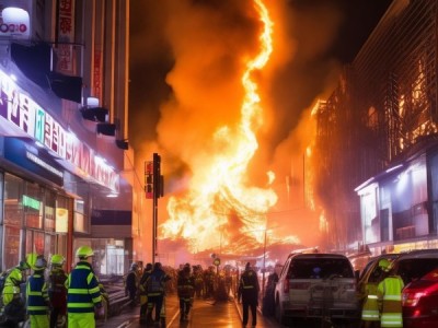 XX商贸城突发火灾事故致人员被困，最新救援进展与官方通报