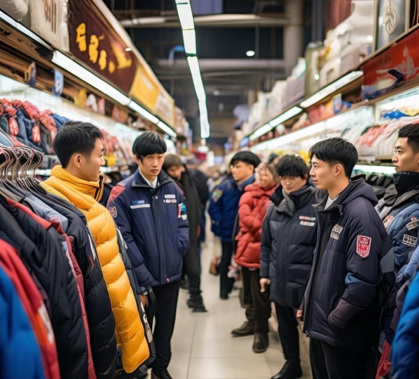 锦荣商贸城查羽绒服事件最新消息，市场监管严查假冒伪劣，保障消费者权益