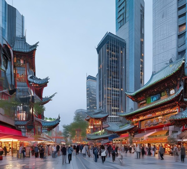 中国安阳国际商贸城A地块项目，区域商贸核心与城市功能升级的实践