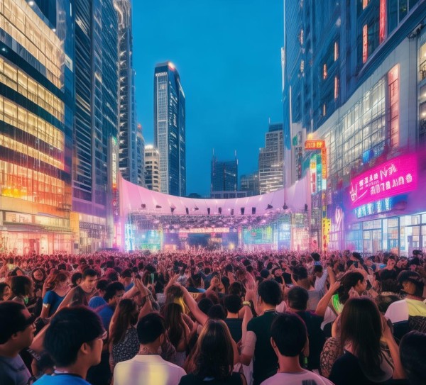 新合作国际商贸城音乐节,商贸与乐章的碰撞,奏响城市新活力 新合作国际商贸城音乐节,商贸与乐章的碰撞,奏响城市新活力