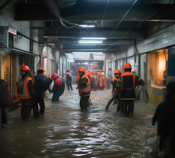 万盛商贸城地下室积水事件引关注，官方紧急处理与居民生活受影响分析