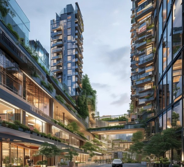 商贸住宅综合一体化项目,城市功能融合与生活品质提升的创新实践 商贸住宅综合一体化项目,城市功能融合与生活品质提升的创新实践