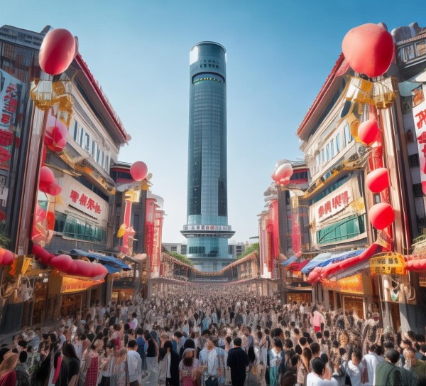 八里街瑞锦商贸城正式开业，商贸新地标助力区域经济腾飞