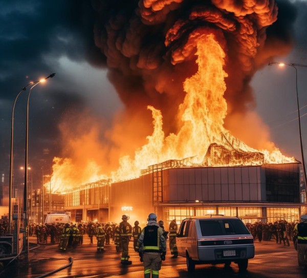 物流商贸城火灾案例解析，风险隐患与防控策略